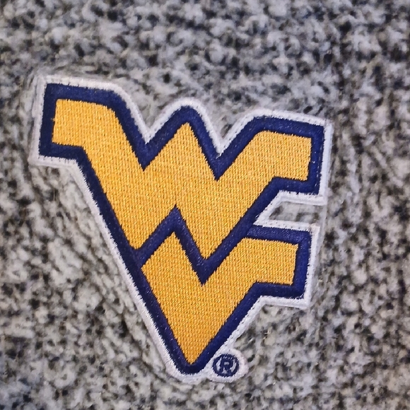 Gray Spirit Jersey WVU Logo Hoodie - Youth M - Picture 3 of 7
